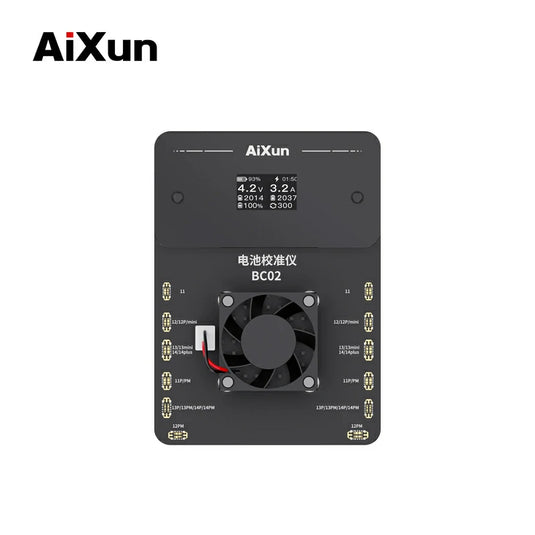 AiXun BC02 Battery Calibrator – Dual Channel Calibration Tool for iPhone 11-14PM Batteries - Polar Tech Australia
