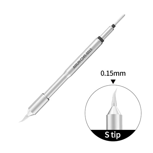 AiXun C245 High-Level Nano Lead-Free Soldering Iron Tips – JBC-Compatible Replacement for T245 Handles - Polar Tech Australia