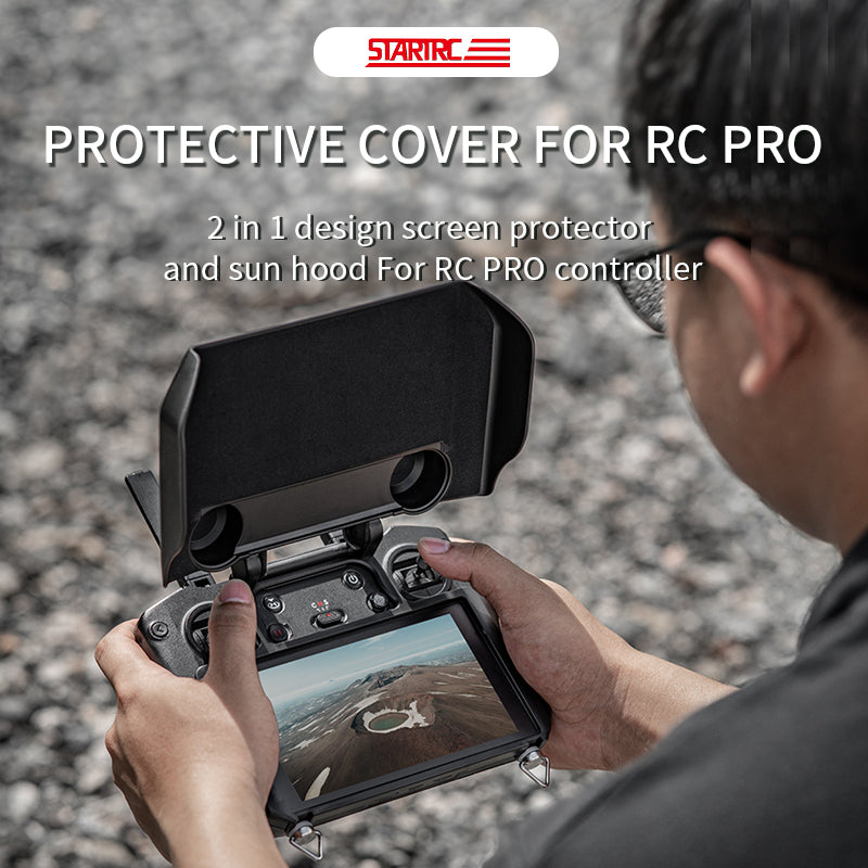 Chargez l'image dans la visionneuse de la galerie, STARTRC 2-in-1 Monitor Sunhood for DJI RC Pro (Black) - Polar Tech Australia