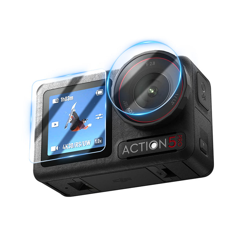 Cargue la imagen en el visor de la galería, STARTRC Lens and Screen AR Tempered Film for DJI Action 5 Pro - Polar Tech Australia