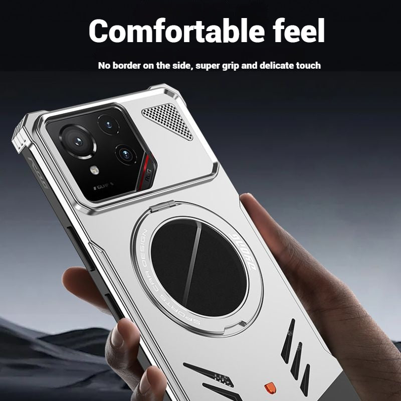 Cargue la imagen en el visor de la galería, Asus ROG Phone 8 / 8 Pro - 360 Degree Frameless Metal Heat Dissipation Snap-on Case - Polar Tech Australia