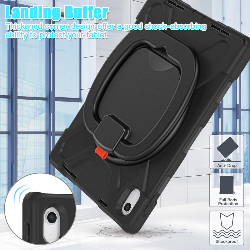 Cargue la imagen en el visor de la galería, Apple iPad 10th 2022 10.9“ EVA Kid Friendly Heavy Duty Ring Holder Stand Case - Polar Tech Australia
