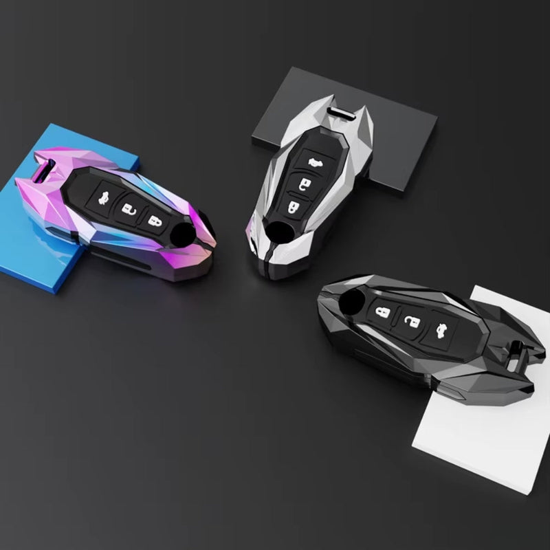 Chargez l'image dans la visionneuse de la galerie, Mazda Zinc Alloy Car Key Fob Cover Case Remote For Mazda 2, 3, 5, 6, CX-3, CX-5, CX-7, CX-9 - Polar Tech Australia