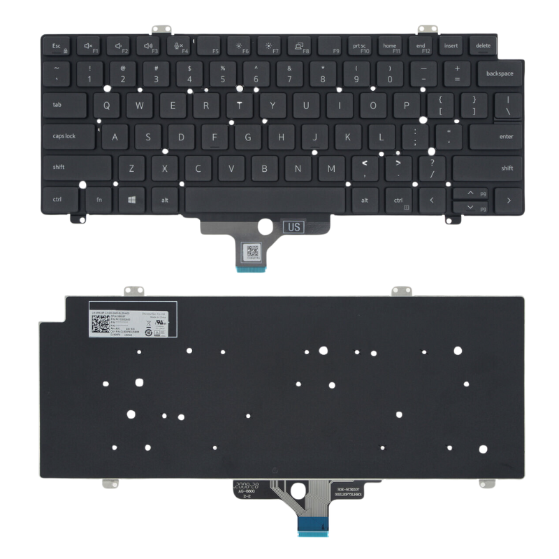 Cargue la imagen en el visor de la galería, DELL Latitude 5420 5421 7420 7430 7520 7521 P137G Series - Laptop Keyboard With Back Light US Layout - Polar Tech Australia