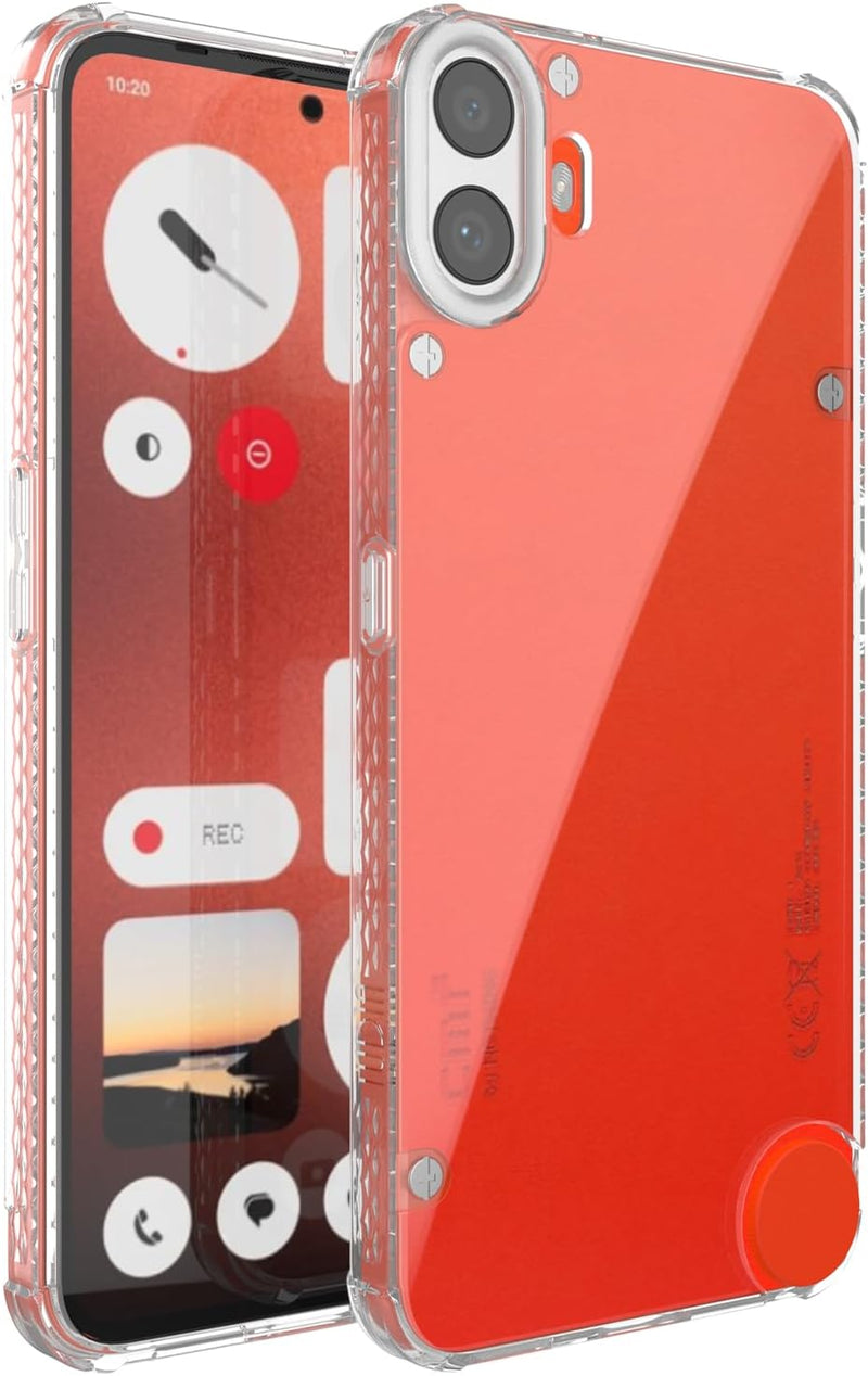 Cargue la imagen en el visor de la galería, Nothing CMF Phone 1 - AirPillow Cushion Transparent Soft Clear TPU Four Corners Protective Case - Polar Tech Australia