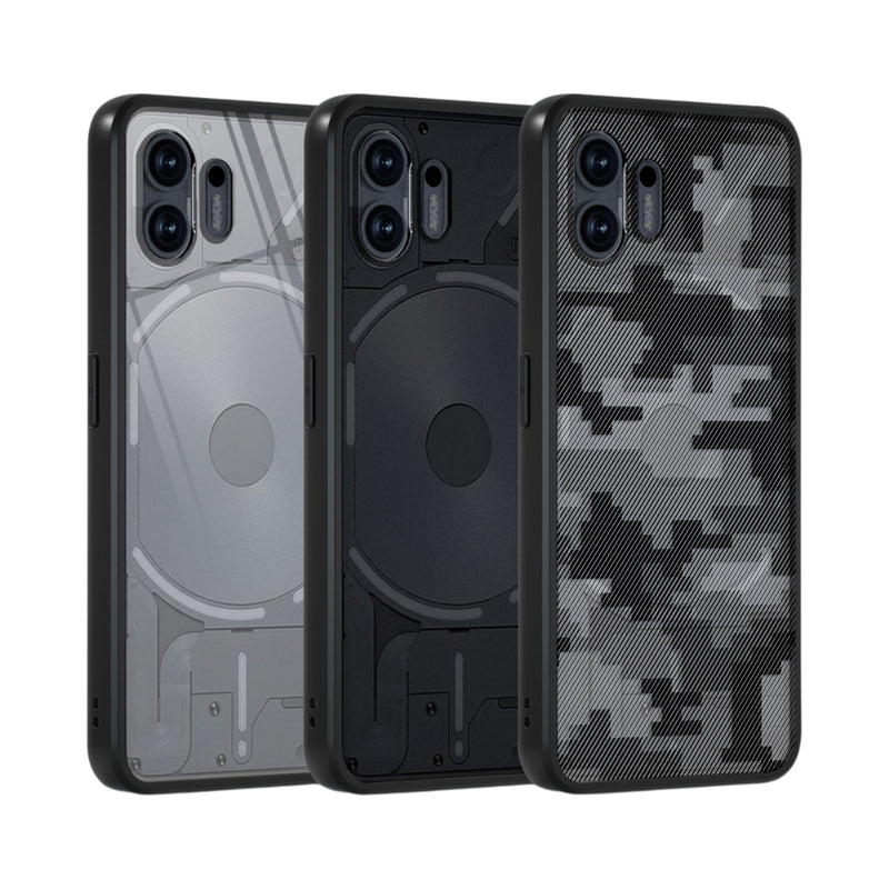Chargez l'image dans la visionneuse de la galerie, Nothing Phone (2) - IBMRS Camouflage Shockproof Transparent Matte Phone Case - Polar Tech Australia