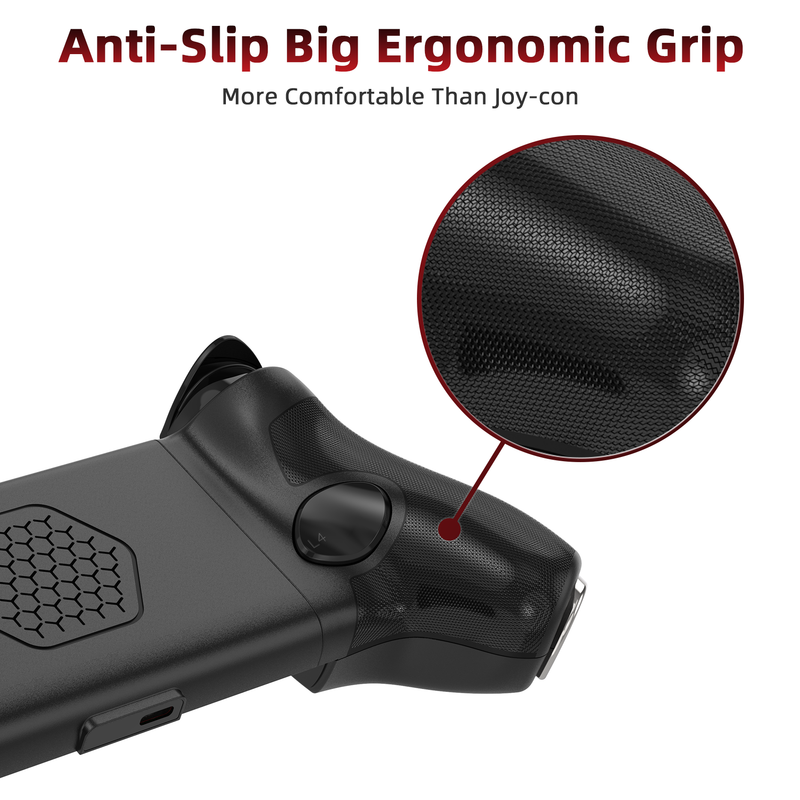 Chargez l'image dans la visionneuse de la galerie, AB02S Wireless Game Controller for Switch & iOS Hall Effect Joystick 6-Axis Gyro Turbo Programmable Dual Vibratio