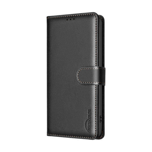 Motorola Moto E13 4G - Litchi Texture RFID Anti-theft Leather Phone Case - Polar Tech Australia