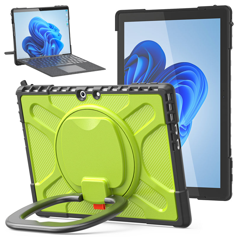 Load image into Gallery viewer, Microsoft Surface Pro 8 (1983) - 360 Degree Rotate Shockproof Heavy Duty Tough Stand Case Cover With Pen Holder - Polar Tech Australia