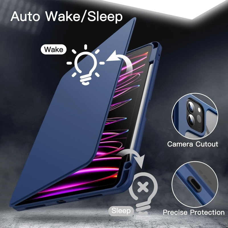 Chargez l'image dans la visionneuse de la galerie, Lenovo Idea Tab Pro (TB373FU / TB375FC) Series - Smart 360 Roate Stand Case Pencil Holder - Polar Tech Australia