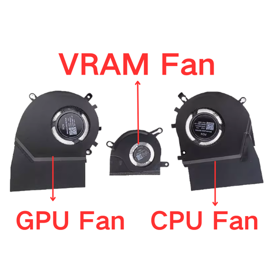 ASUS ROG Strix Scar 16 2025 G615 G615L G635 G635L Series - Laptop CPU & GPU Cooling Fan Cooler - Polar Tech Australia
