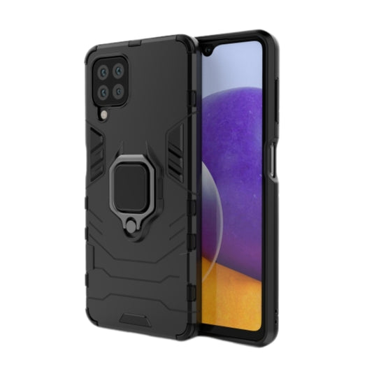 Samsung Galaxy A22 5G (SM-A226) - Heavy Duty Armor Case With Ring Holder Stand - Polar Tech Australia