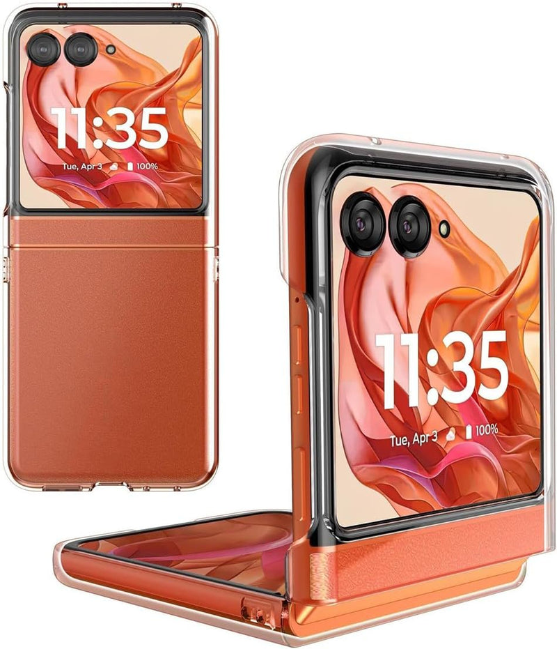 Chargez l'image dans la visionneuse de la galerie, Motorola Moto Razr 50 - AirPillow Cushion Transparent Soft Clear TPU Case - Polar Tech Australia