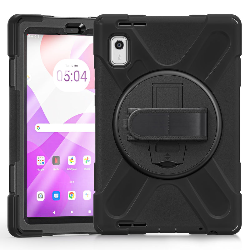 Chargez l'image dans la visionneuse de la galerie, Lenovo Tab M8 8" inch 2019 (TB-8505) 360 Rotation Heavy Duty Kid Friendly Handle Case - Polar Tech Australia