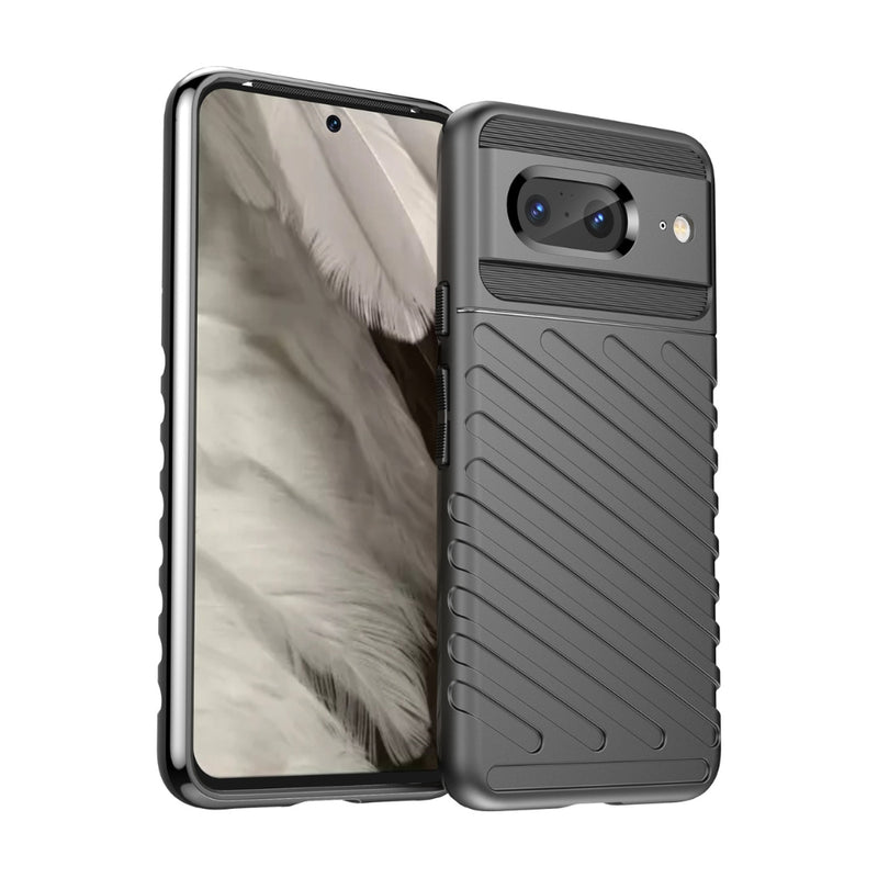 Cargue la imagen en el visor de la galería, Google Pixel 8 - Thunder Series Twill Texture Thickened Anti-fall Protection TPU Case - Polar Tech Australia