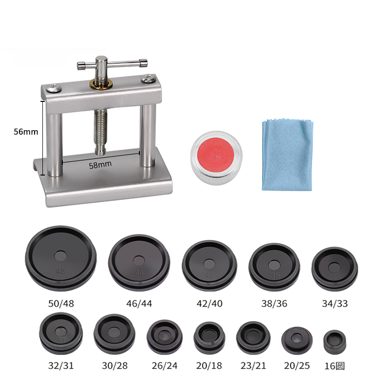 Cargue la imagen en el visor de la galería, Watch Case Press Tool Specialized Tool for Securing Back Covers, Battery Replacement, and Repair of Quartz Watches - Polar Tech Australia