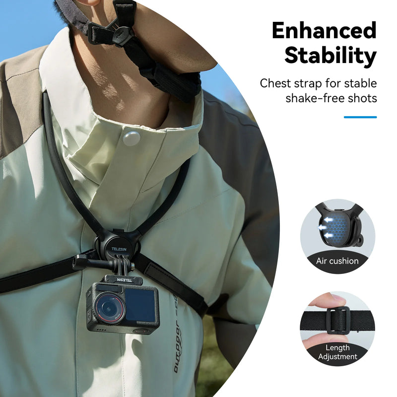 Load image into Gallery viewer, TELESIN Action Camera Neck Holder SE 2.0 - Polar Tech Australia