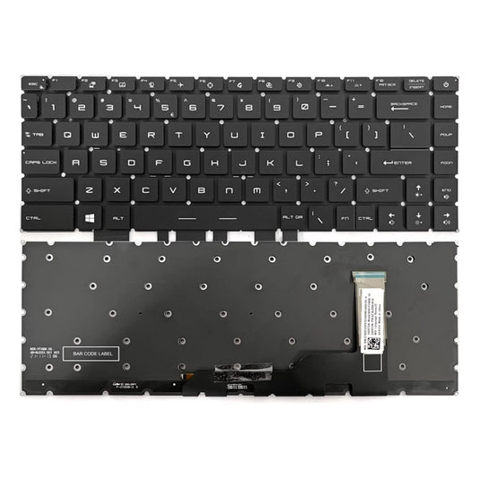 MSI reator Z16 MS-1571 Z16-A11UET 16V4 14D3 14DK Series - Laptop Keyboard With Backlit US Layout - Polar Tech Australia