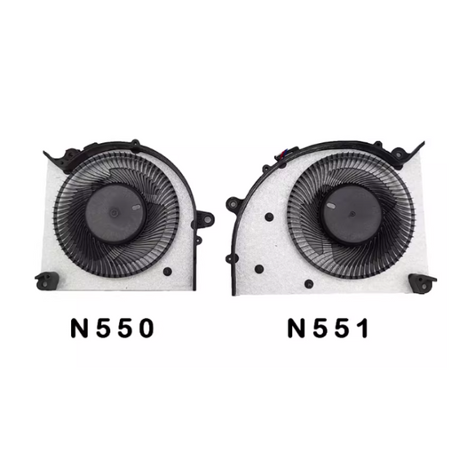MSI PABD1A010SHR N550 PABD1A010SHL N551 DC 12V Series - Laptop CPU & GPU Cooling Fan Cooler - Polar Tech Australia