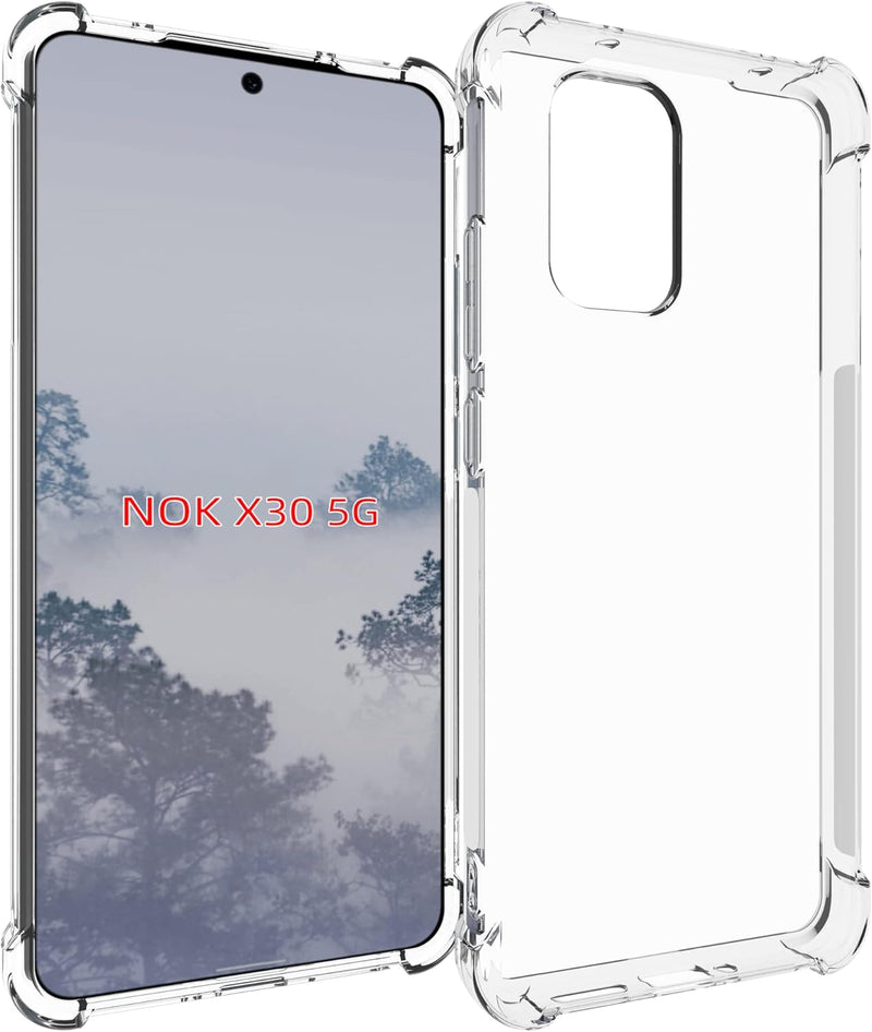 Load image into Gallery viewer, Nokia X30 - AirPillow Cushion Transparent Soft Clear TPU Four Corners Protective Case - Polar Tech Australia