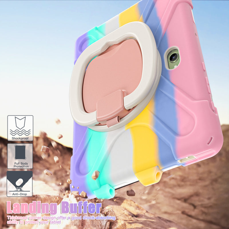 Load image into Gallery viewer, Samsung Galaxy Tab Active Pro / Active 4 Pro / Active 5 Pro Series - Heavy Duty 360 Degree Rotate Stand Hand Strap Case With Shoulder Strap - Polar Tech Australia