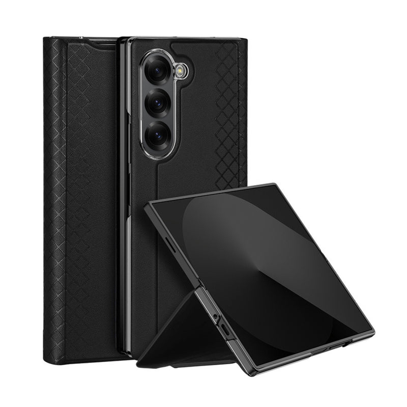 Chargez l'image dans la visionneuse de la galerie, Samsung Galaxy Z Fold7 5G - DUX DUCIS Bril Series PU + TPU Phone Case - Polar Tech Australia