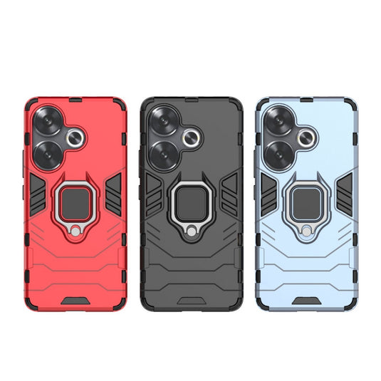 Xiaomi Poco F6 - Heavy Duty Armor Case With Ring Holder Stand - Polar Tech Australia