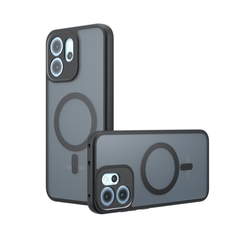 Load image into Gallery viewer, OPPO Reno14 F (CPH2743) - Flexible Silicone + Transparent Hard Acrylic Shockproof Case - Polar Tech Australia