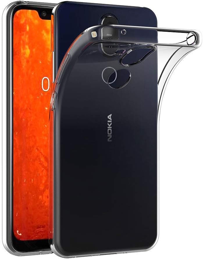 Chargez l'image dans la visionneuse de la galerie, Nokia 8.1 - AirPillow Cushion Transparent Soft Clear TPU Four Corners Protective Case - Polar Tech Australia