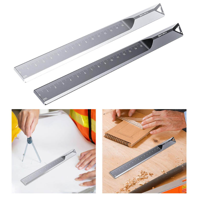 Chargez l'image dans la visionneuse de la galerie, Business Gift Multifunctional Ruler for Office, and Design Drawing - Polar Tech Australia