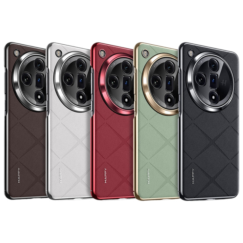 Chargez l'image dans la visionneuse de la galerie, OPPO Find X7/Ultra - Plain Leather PC Phone Case - Polar Tech Australia