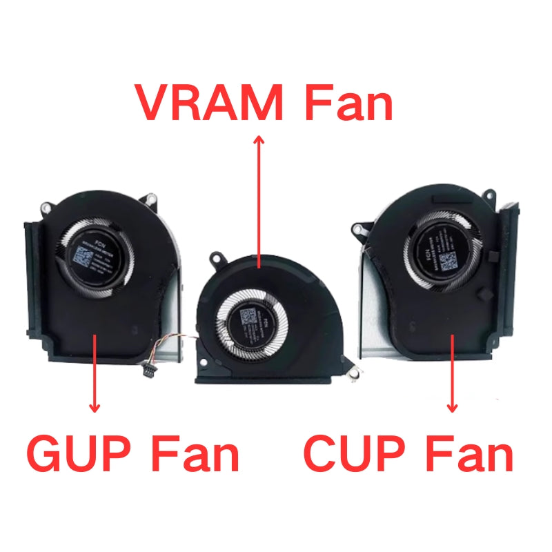 Load image into Gallery viewer, ASUS ROG 7 Strix G16 G614 Series - Laptop CPU & GPU Cooling Fan Cooler - Polar Tech Australia