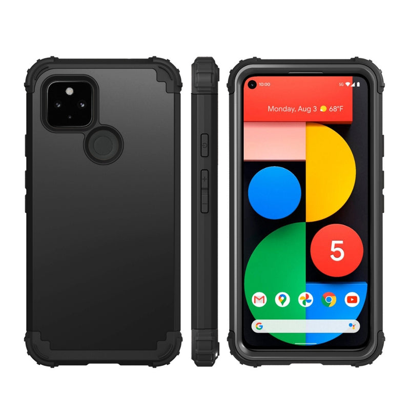 Cargue la imagen en el visor de la galería, Google Pixel 4A 5G - Silicone Hybrid PC Shockproof Phone Case - Polar Tech Australia