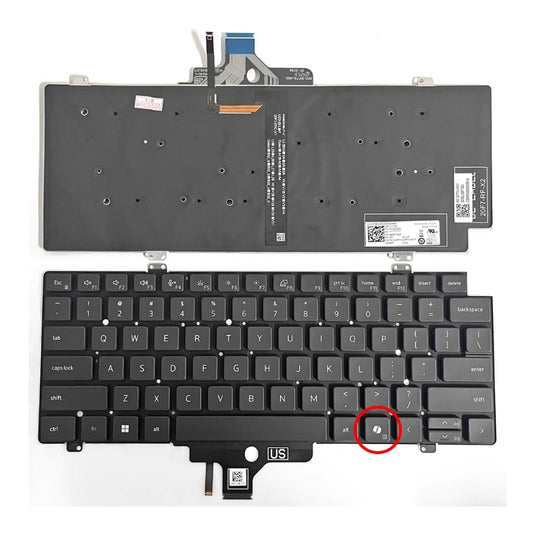 Dell Latitude 3440 3450 5420 5421 5430 5431 5440 Series - Laptop Keyboard With Backlit US Layout - Polar Tech Australia