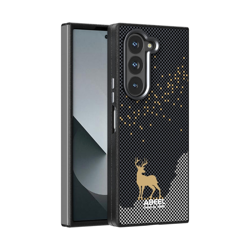 Chargez l'image dans la visionneuse de la galerie, Samsung Galaxy Z Fold 5 (SM-F946) - Carbon Fiber Series 6D Micro Relief MagSafe Phone Case - Polar Tech Australia