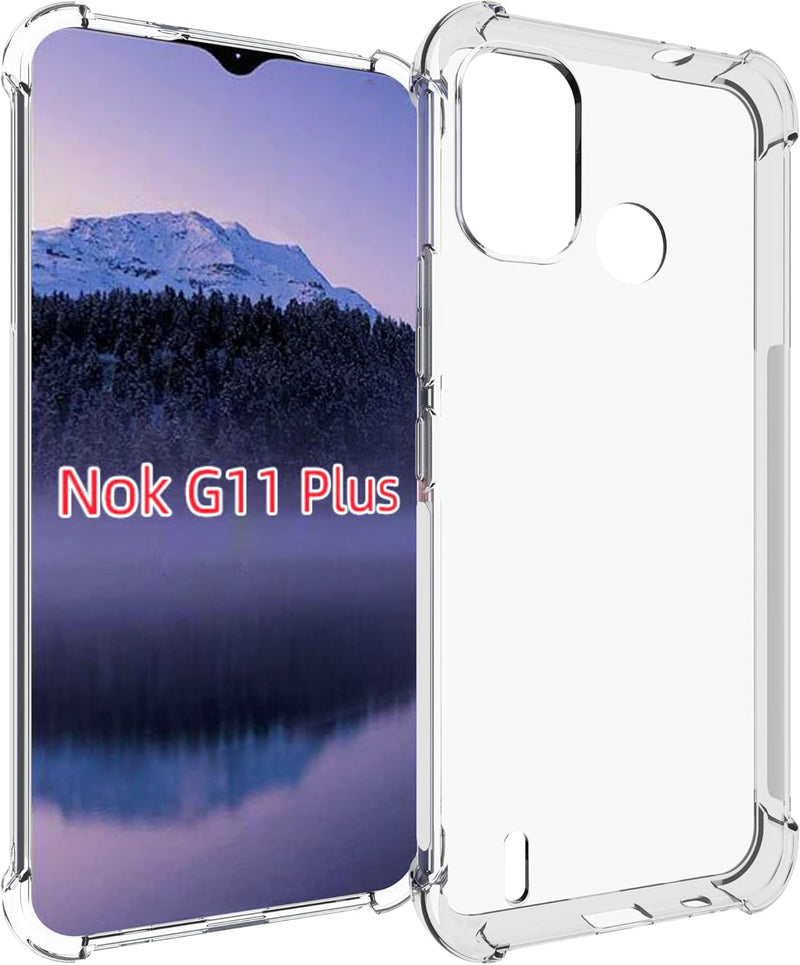 Load image into Gallery viewer, Nokia G11 Plus - AirPillow Cushion Transparent Soft Clear TPU Four Corners Protective Case - Polar Tech Australia