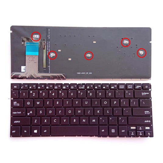 Asus ZenBook UX330 UX330C UX330CA UX330UA / UX305LA UX330FA / U3000CA Series - Laptop Keyboard With Backlit US Layout - Polar Tech Australia