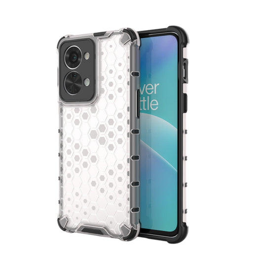 OnePlus Nord 2T - Honeycomb Transparent Shockproof Protection Case - Polar Tech Australia
