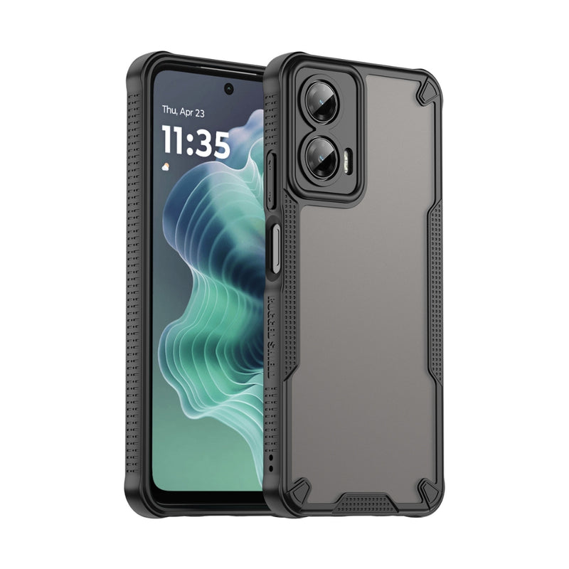 Chargez l'image dans la visionneuse de la galerie, Motorola Moto G75 - Armor Precise Hole PC Hybrid TPU Phone Case - Polar Tech Australia