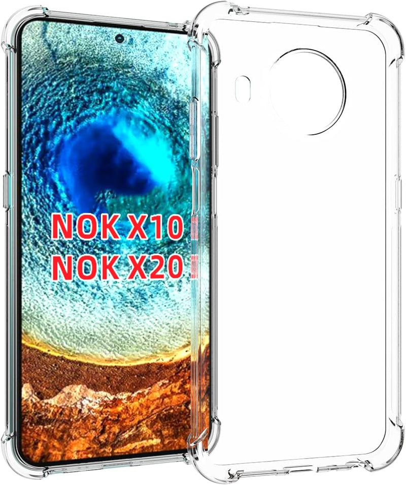 Load image into Gallery viewer, Nokia X10/X20/X100 - AirPillow Cushion Transparent Soft Clear TPU Four Corners Protective Case - Polar Tech Australia