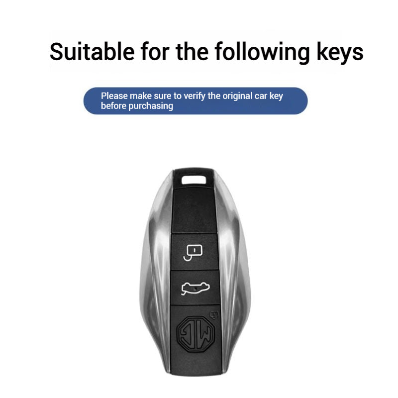 Load image into Gallery viewer, MG Full coverage protection with Zinc Alloy Car Key Fob Case Cover For MG7 2023 2024 - Polar Tech Australia