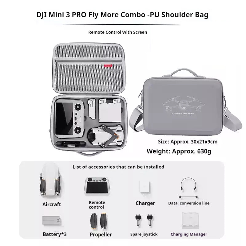 Cargue la imagen en el visor de la galería, DJI Mini 3/4 Pro/2 SE Storage Bag Portable Case - Polar Tech Australia