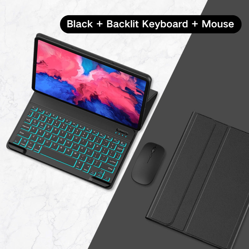 Chargez l'image dans la visionneuse de la galerie, Lenovo Tab M11 11.0" 2024 (TB-330XU/330FU) - Detachable Magnetic Bluetooth Keyboard Case With Backlight and Mouse - Polar Tech Australia