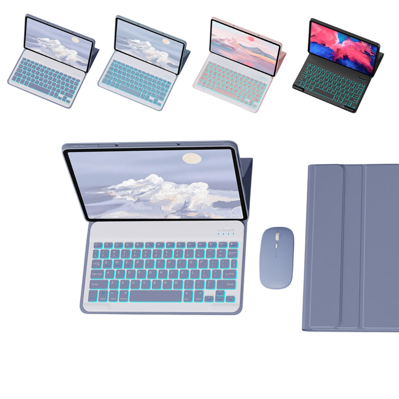 Chargez l'image dans la visionneuse de la galerie, Lenovo Tab M11 11.0" 2024 (TB-330XU/330FU) - Detachable Magnetic Bluetooth Keyboard Case With Backlight and Mouse - Polar Tech Australia