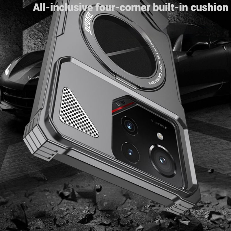 Cargue la imagen en el visor de la galería, Asus ROG Phone 8 / 8 Pro - 360 Degree Frameless Metal Heat Dissipation Snap-on Case - Polar Tech Australia