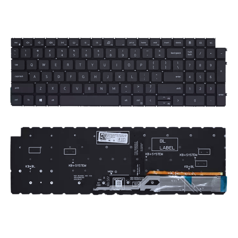 Cargue la imagen en el visor de la galería, DELL Inspiron 13 5310 14Pro 5410 5420 5415 5418 Series - Laptop Keyboard With Back Light US Layout - Polar Tech Australia