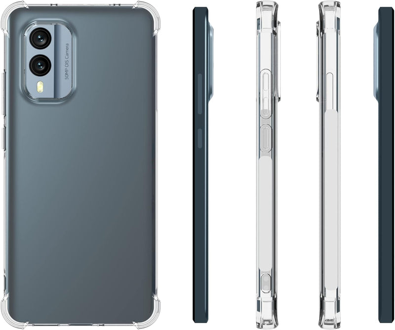 Load image into Gallery viewer, Nokia X30 - AirPillow Cushion Transparent Soft Clear TPU Four Corners Protective Case - Polar Tech Australia