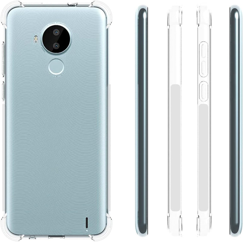 Load image into Gallery viewer, Nokia C30 - AirPillow Cushion Transparent Soft Clear TPU Four Corners Protective Case - Polar Tech Australia