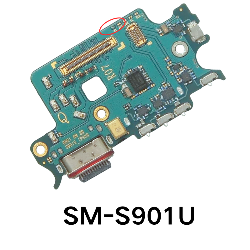 Load image into Gallery viewer, Samsung Galaxy S22 5G (SM-S901) Charging Port & Sim Reader & Mic Sub Board