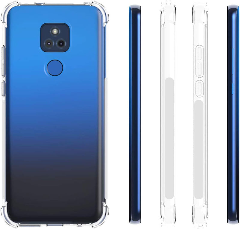 Chargez l'image dans la visionneuse de la galerie, Motorola Moto G Play 2021 - AirPillow Cushion Transparent Soft Clear TPU Four Corners Protective Case - Polar Tech Australia